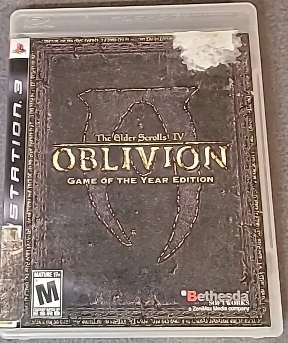 Sony PlayStation 3 PS3 The Elder Scrolls IV: Oblivion GOTY Edition Tested Works